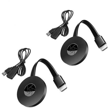 Clé HDMI pour écran sans Fil, boîtier TV - Accès Gratuit à Toutes Les chaînes, projecteur d'écran sans Fil, Duplication d'écran 4K et Streaming Wi-FI