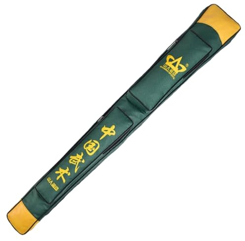 PBWERIGL Borsa per Scherma, Borsa for Spada Tai Chi in Tessuto Oxford a Doppio Strato, Multicolore, Diverse Misure(Single Layer Green 109 Cm)