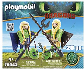 Playmobil 70042 Dragons raffnut och taffnöt med flyg,