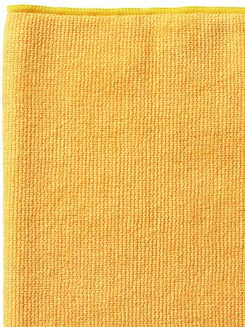 WYPALL Lot de 6 chiffons de nettoyage en microfibre Jaune 40 x 40 cm