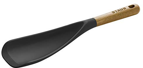 STAUB 40503-105 Twin Kochlöffel, Silikon, Mattes Schwarz