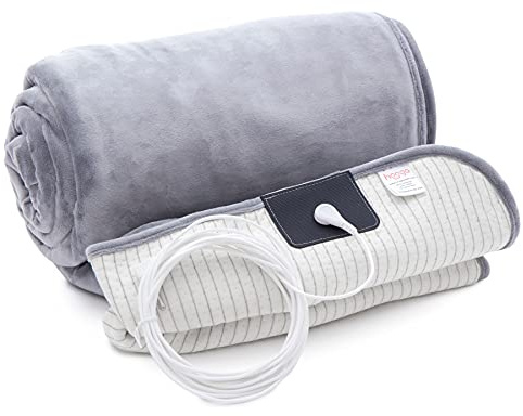 Hooga jordningsfilt stor filt med ledande silvertråd. 127 x 152 cm filt kan hjälpa till att förbättra sömnen. EMF ESD-skydd. Kan förbättra inflammation och energi.