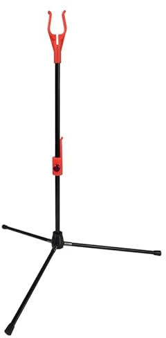 ELONG Archery Supply Lightweight Bow Stand for Recurve Bow Longbow Compound Bows Takedown