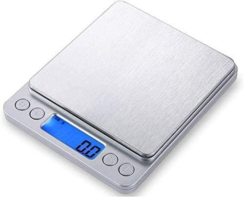 Báscula electrónica Báscula de alimentos de cocina de alta precisión Báscula de cocina de pesaje de acero inoxidable Báscula electrónica Báscula industrial HD LCD La pantalla par