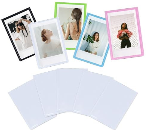 ZMDMAH 10pcs Magnetische Bilderrahmen für Instax Mini Film 3 Zoll Magnetrahmen Instax Mini Bilderrahmen für Fujifilm Instax Mini Liplay 12 11 9 8 99 70 50 40 Se Evo KüHlschrankaufkleber