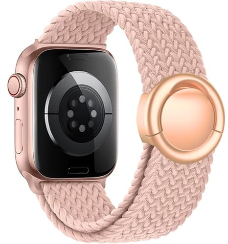 VELULYX Flätat band Solo Loop Kompatibel med Apple Watch 38mm 40mm 41mm 42mm 44mm 45mm 46mm 49mm, Armband Stretchy Runt spänne för iWatch Series 11 10 9 8 7 6 5 4 3 Ultra 2 1 SE
