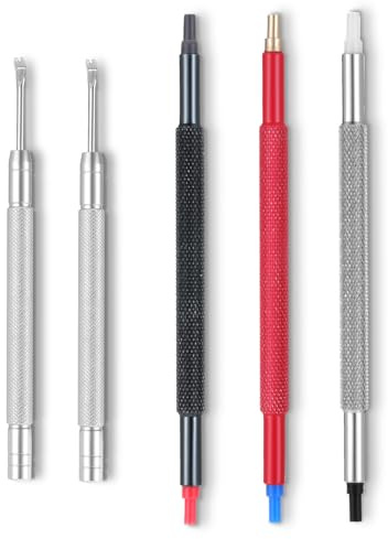 5 Pcs Watch Hand Setting Tool, Watch Hands Repair Tools Kit, Stainless Steel Hand Removal Tool, Pusher Set