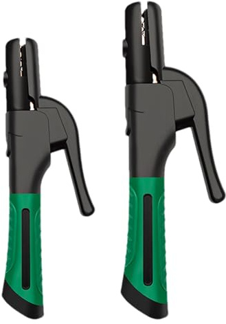 Supporto per di saldatura - Supporto per elettrodo | Saldatura Stinger | Pinza di tenuta della mandibola con manico isolato | 500-800 (A) Morsetto per elettrodi di saldature Saldatore ad |