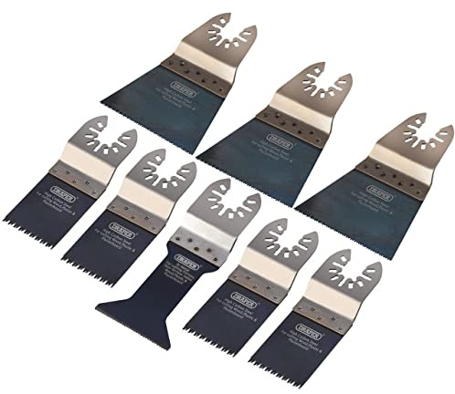 Draper 70483 Oscillating Multi-Tool Accessory Kit (8 Piece)