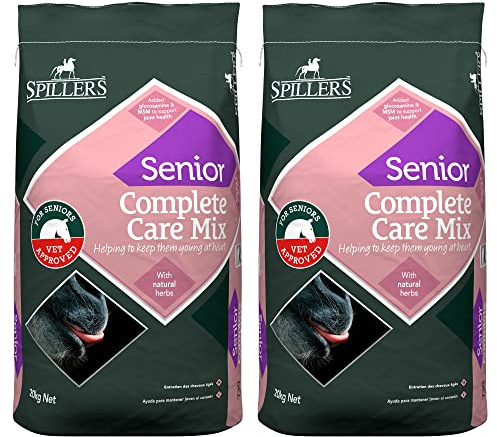 SPILLERS Senior Complete Care Mix Horse Feed (20kg x 2)