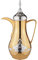 800ml Marokkanische Teekanne Teapot Aus Messing, Mit Integriertem Filter, Traditionelles Modell, Arabische Kanne, Teekocher, Teewärmer,Gold