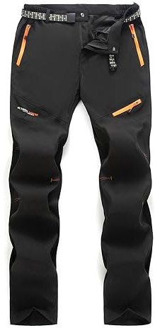 LHHMZ Pantalones de Senderismo al Aire Libre Primavera Verano para Hombre Pantalones Deportivos cómodos y Transpirables para Caminar Pantalón Casual Trekking Escalada