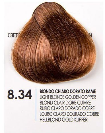 COLOR GOLD 8.34 RUBIO CLARO DORADO COBRE 100ML