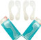 2 Pares De Plantillas Silicona Transparentes, Ideal Para Todo Tipo De Zapatos, Planos, Con Tacón Alto, Tacon Bajo Sandalias O Zapatos De Hombre. Evita La Fascitis Plantar Y Reduce El Dolor De Pies.