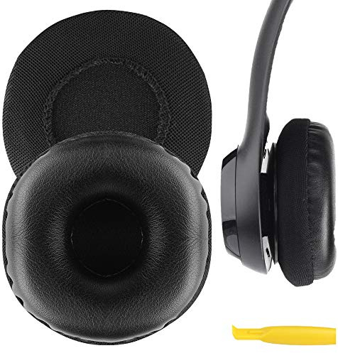 GEEKRIA QuickFit Cuscinetti di Ricambio per Cuffie Logitech H390, H600, H609, Cuscinetti per Cuffie, Parti di Riparazione per Copertura della Coppa Auricolare (Nero)