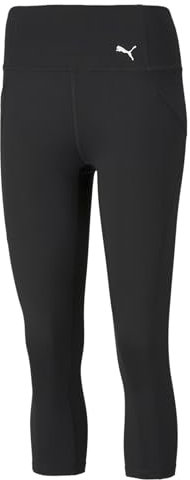PUMA Damen Train Favorite Forever High Waist 3/4 Tight Strumpfhose, Puma Black, XXL EU