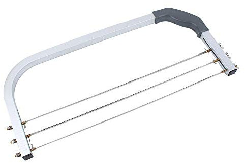 Nivelador De Pastel Ajustable, Cortador De Pastel De Capa Profesional Con 3 Cuchillas De Acero Inoxidable Accesorios Para Hornear Para Pastel De Pan Cortador De Tartas Para Uso En Cocina Y Repostería