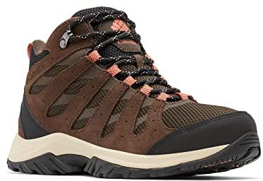 Columbia Redmond III Mid, Zapatillas de senderismo impermeables para mujer