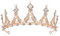 Boland - Tiara Königin, Haarband, Krone, Diadem, Prinzessin, Zubehör für Hochzeit, JGA und Karneval
