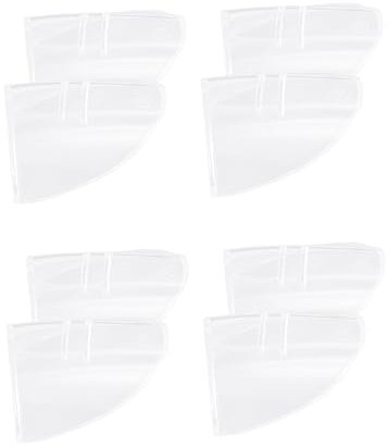 DOITOOL 4 Paar Brillenflügel Flexibler Brillenschutz Seitliches Tpu-material Für Bequeme Passform