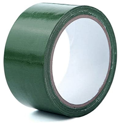 ZAZRA® Duct Tape- Strong Gaffer Tape Heavy Duty Adhesive Cloth Tape Super Sticky & Waterproof Gaffa Tape High Strength Duct Adhesive Cloth Repair Duct Tape 48mm x 10m (Pack 1) (EMERLAD (GREEN))
