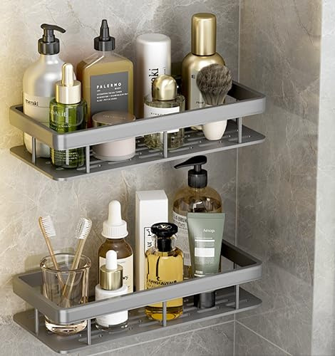 Shelf, washbasin, Storage Bathroom, Double Patch Large Square Basket