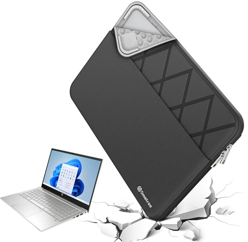 Smatree 14 inch Laptop Sleeve for HP ZBook Firefly 14 G11/G11A/G10/G10A/G9 Mobile Workstation PC, for HP Pavilion Laptop14, for Pavilion Plus Laptop 14/14t/14z, Case with Accessory Pocket (E425)