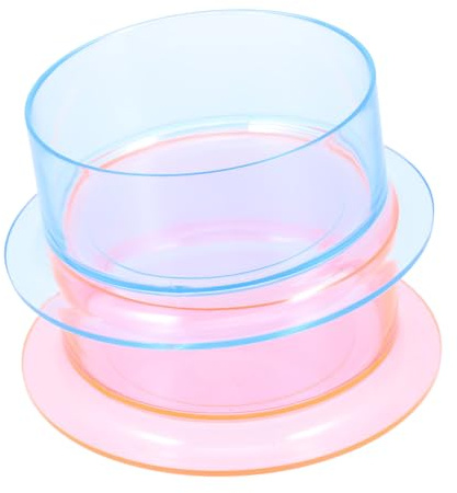 UTHCLO Distributeur de Nourriture et Abreuvoir en Plastique pour Reptiles et Petits Animaux, 2 Pièces, Facile à Nettoyer, Anti-Renversement, Adapté pour Cochons D’Inde et Chinchillas