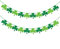 5m Grün Kleeblätter Banner,St Patrick's Day Deko Dreieck Flagge Wimpelkette Zimmer Wohnzimmer Kinderzimmer Deko für St. Patrick's Day Irland Festival Karneval Maskerade Party Dekoration