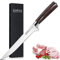 Dfito Cuchillo Fileteador de 15cm, Cuchillo Cocina Profesional de Acero Inoxidable,Cuchillos de Deshuesar para Pescado y Carne con Mango Robusto con Hoja Afilada, Hoja Estrecha Cuchillo Chef Carne