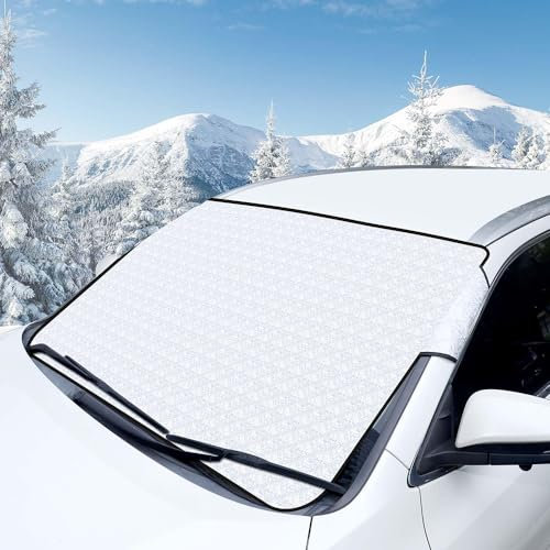 ZYAURA Auto Eisschutzfolien für Nissan Safari,Frontscheibenabdeckung Winter Scheibenabdeckung Gegen Schnee EIS Frost Staub Winterartikel,A