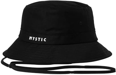 Mystic Watersports - Surf KiteSurf & Windsurfing Quickdry Bucket Hat - Black - Unisex