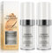 2 Pack Color Changing Foundation, Farbwechselnde Foundation, Concealer Abdeckung Makelloses Color Changing Foundation Grundierung Versteckt Falten und Linien SPF15, Farbwechsel Grundierung Warm Skin