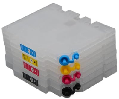4pc set GC51 Ricarica della cartuccia a inchiostro con chip compatibile per modelli di stampante SG3210 SG3210DNW