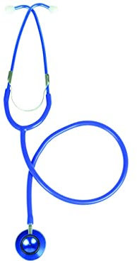 Gima - Stéthoscope Tête Double TRAD COLOR, Adultes, Couleur Y Bleu, Pavillon Ø 43,5 mm, Cloche Ø 30 mesures externes, Sans Latex, Dispositif Médical CE