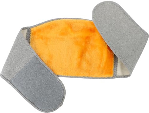 BESPORTBLE Winter Abdomen Waist Support Men Women Winter Thicken Thermal Plush Waist Warmer Lumbar Support Arthritis Kidney Warmer Band Lumbar Back Brace Belt Wrap M