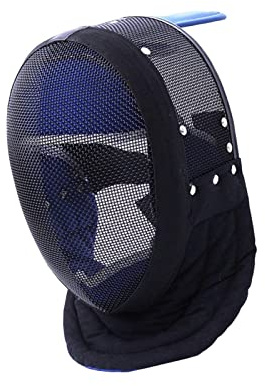 Harilla Casco de Esgrima Multifunción con Forro Interior Competencia Deportes Duraderos Engranajes de Esgrima Máscara de Esgrima para Suministros de Esgrima E