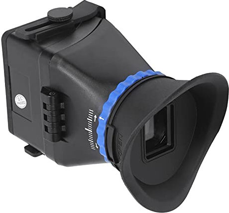 3.0X Magnification Camera Viewfinder, Soft Rubber LCD Screen Video Camera Viewfinder Magnifier Fit for 3inch and 3.2inch Screen DSLR Cameras, with 1/4in Screw