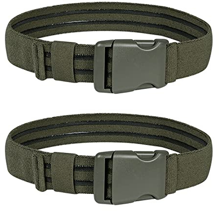 IDOGEAR Taktisk benrem lårbälte hölster för kniv elastisk lårrem utomhus EDC benhänge med snabbfrigörande spänne