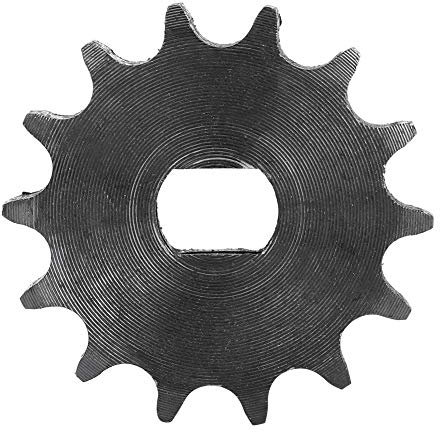 Klanata 25H cykelkedjehjul och kedjesats, 14 tand 428 metallkedjedrev, 12x17 mm kedjehjul för elskotrar