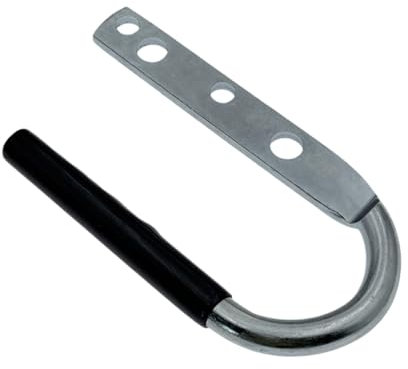 Maniglia Sollevamento Aggancio Rimorchio - Maniglia in Gomma per Lingua | Presa Ergonomica con Accessorio per Aggancio per Sollevamento e Fissaggio Semplice