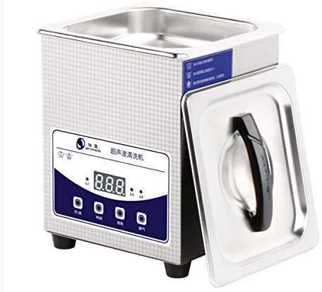 CGOLDENWALL JP-010T - Máquina de limpieza ultrasónica de joyas con placa de circuito electrónico, dispositivo de limpieza ultrasónica (2 L)