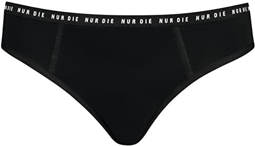 NUR DIE Doppelpack Alles Geregelt Slip stark - schwarz - Größe 36-38