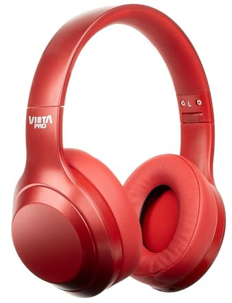 Vieta Pro Auricular Diadema Silence 2, Bluetooth 5.3, cancelación Activa de Ruido, Entrada Aux-in, micrófono Incluido, función Dual Pairing, Diadema Ajustable. Batería de hasta 40 Horas.