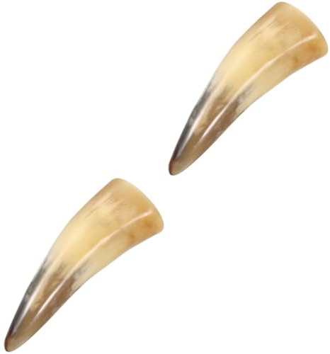Garneck 2 Pz Bicchiere Da Vino in Corno Bicchiere Di Corno Tazza Decorativa in Bicchieri Medievali Vichingo Boccale Di Di Bue Boccale Di Vino Vichingo Tazza D'epoca Corna