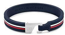 Tommy Hilfiger Jewelry Brazalete de Silicona para Hombre Color Azul - 2790606