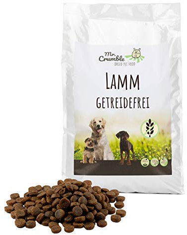 Mr. Crumble Dried Pet Food Hundefutter trocken getreidefrei mit Lamm hypoallergen 15 kg