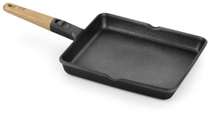 BRA Market | Grill Liso 28 cm, Aluminio Fundido con Antiadherente