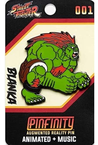 Pinfinity Street Fighter - Blanka - Augmented Reality Pin