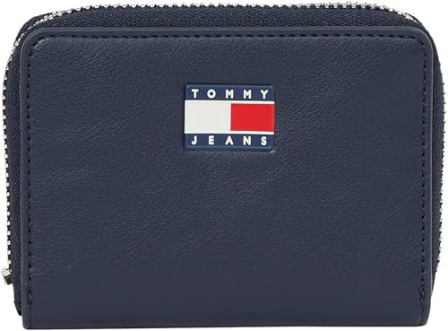 Tommy Jeans Damen Geldbörse Klein, Blau (Dark Night Navy), Einheitsgröße